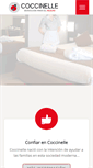 Mobile Screenshot of coccinelle.es
